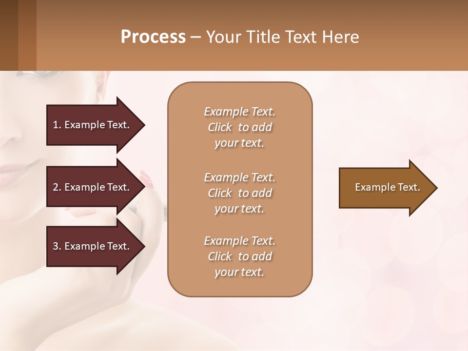 White Climate Switch PowerPoint Template