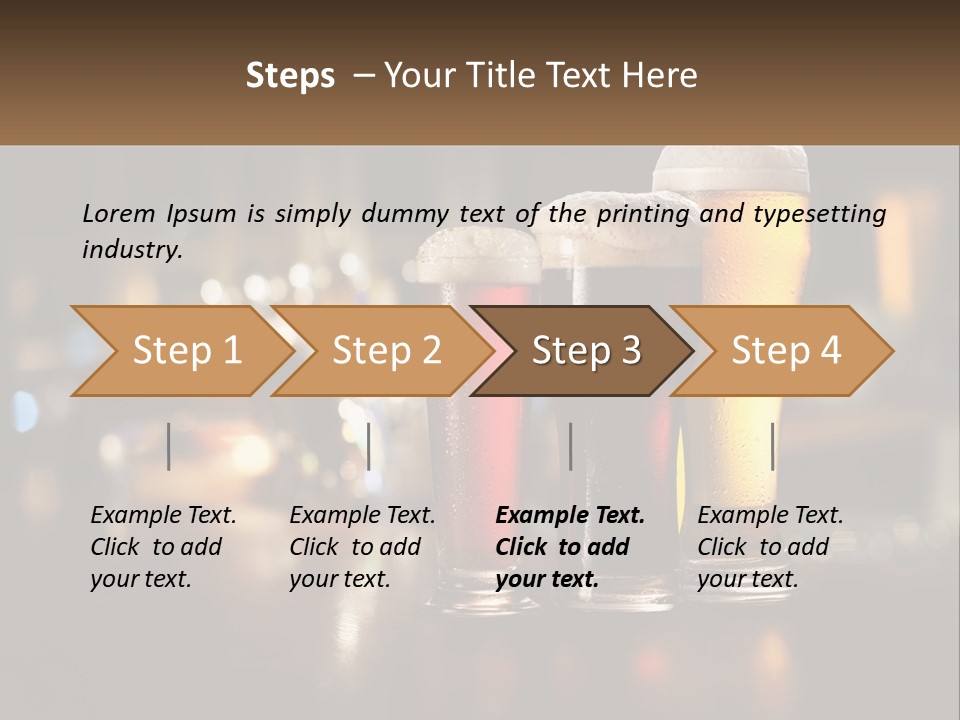 White Switch System PowerPoint Template
