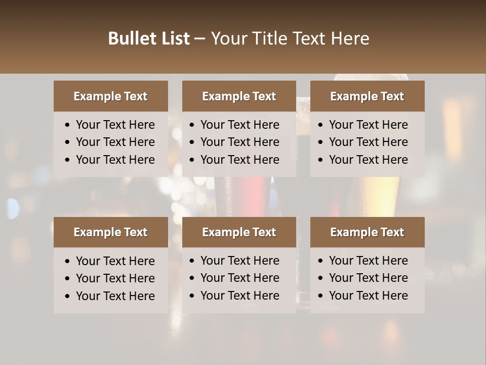 White Switch System PowerPoint Template