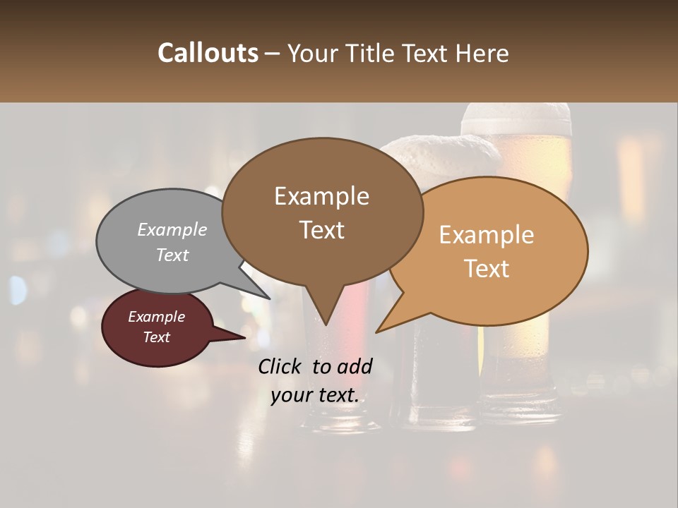White Switch System PowerPoint Template