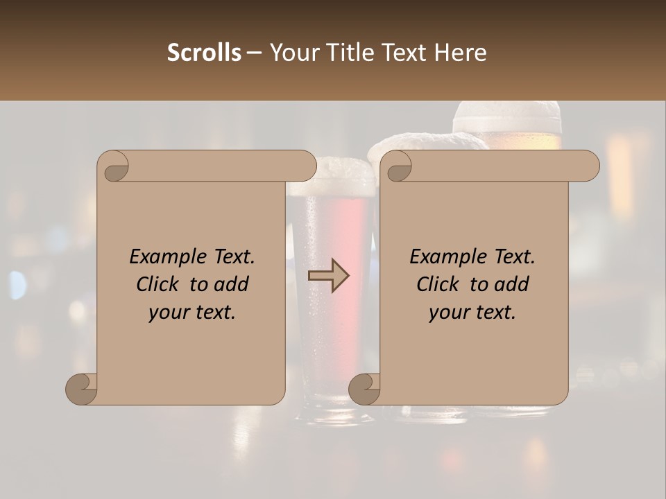 White Switch System PowerPoint Template