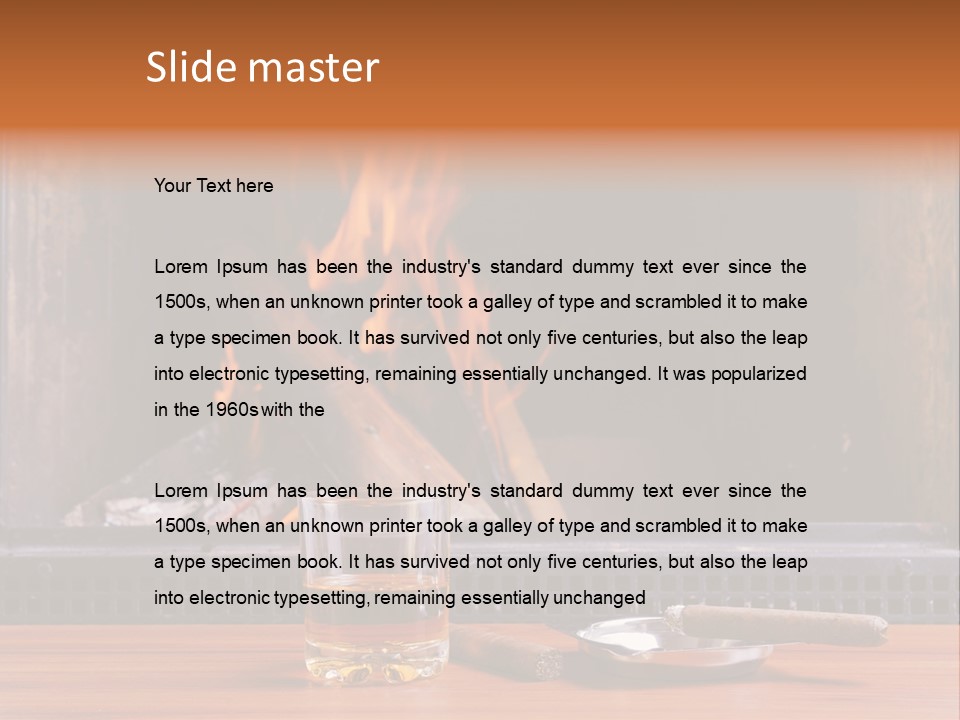 Unit Air Conditioner PowerPoint Template