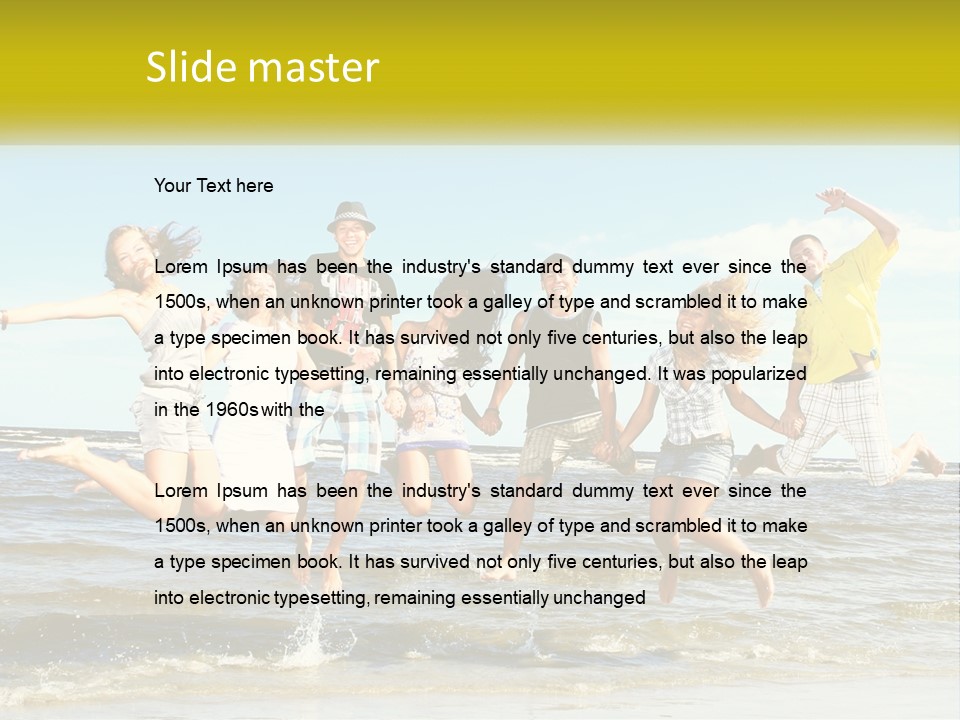 Ventilation Conditioner Remote PowerPoint Template