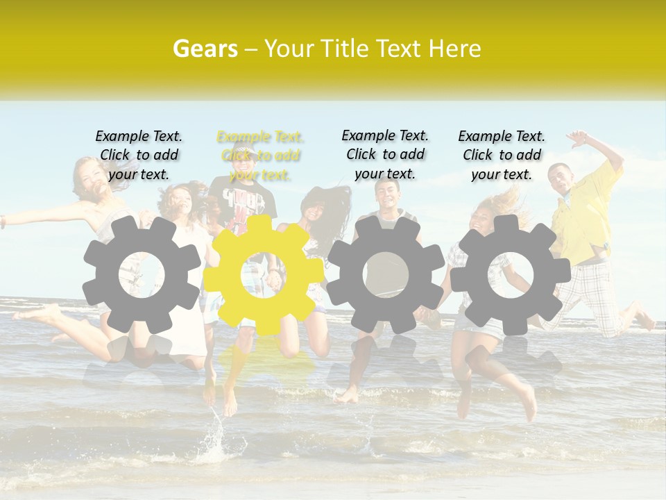 Ventilation Conditioner Remote PowerPoint Template