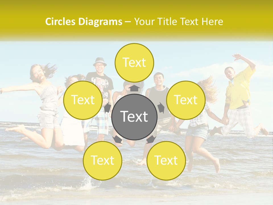 Ventilation Conditioner Remote PowerPoint Template