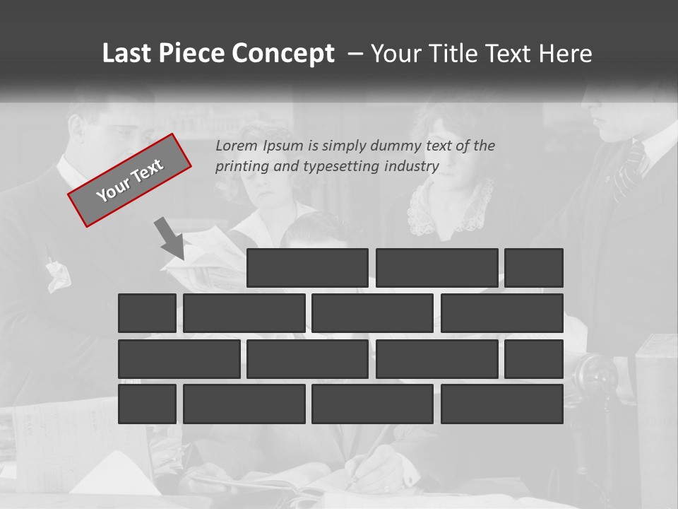 Switch Condition Technology PowerPoint Template