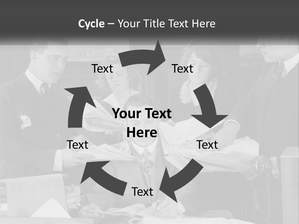 Switch Condition Technology PowerPoint Template