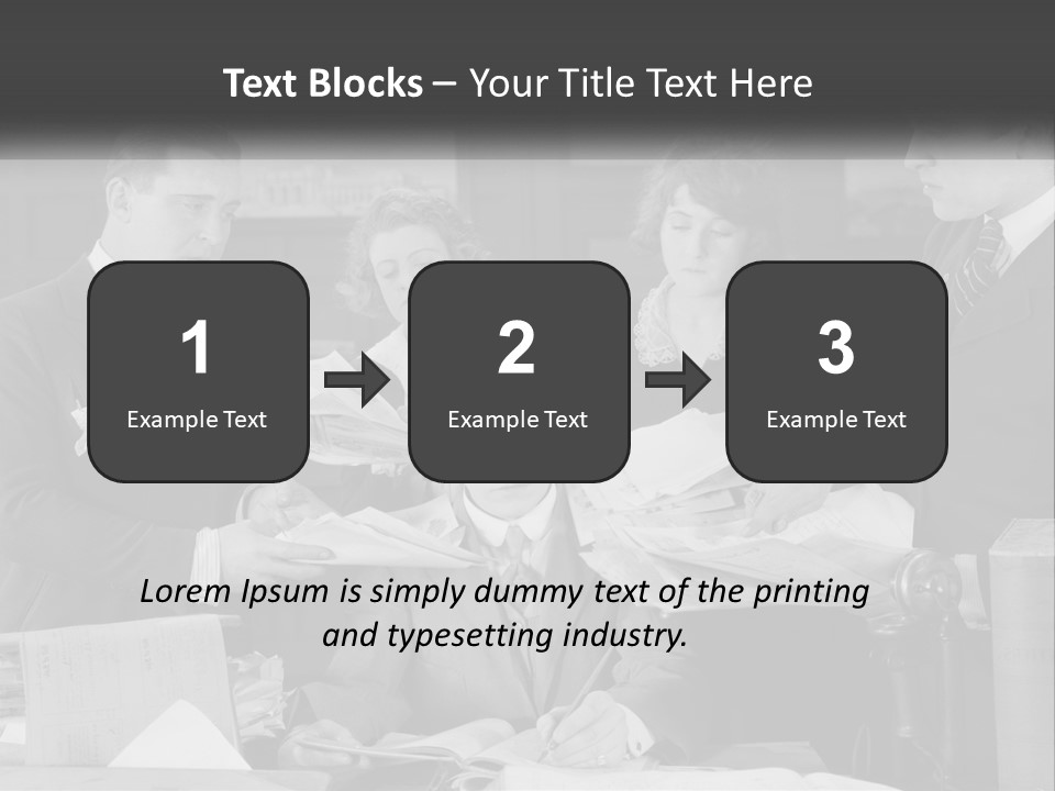 Switch Condition Technology PowerPoint Template
