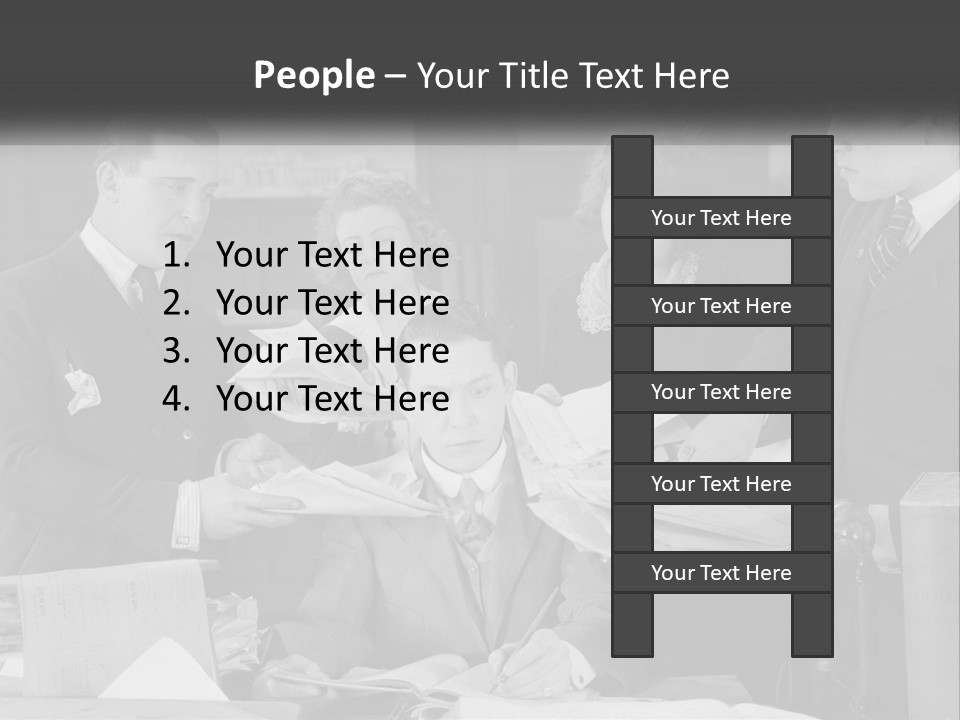 Switch Condition Technology PowerPoint Template