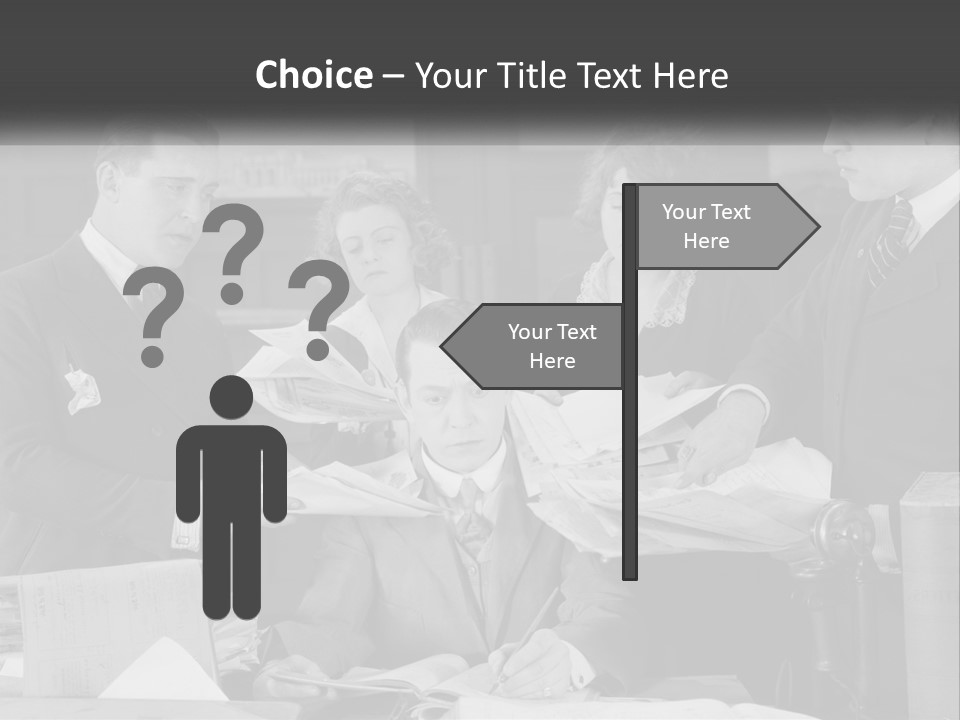 Switch Condition Technology PowerPoint Template