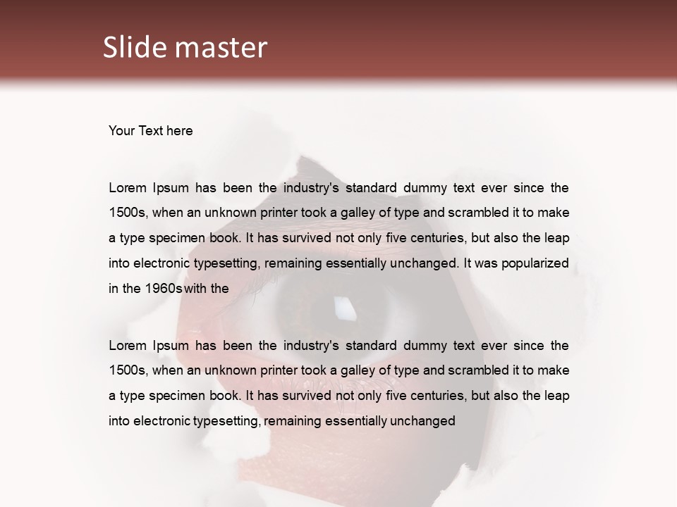 Electric Heat Equipment PowerPoint Template