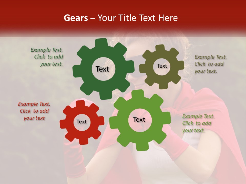 Electric Cool Air PowerPoint Template