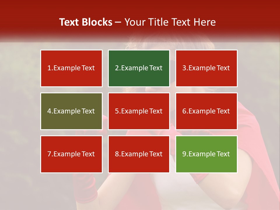 Electric Cool Air PowerPoint Template