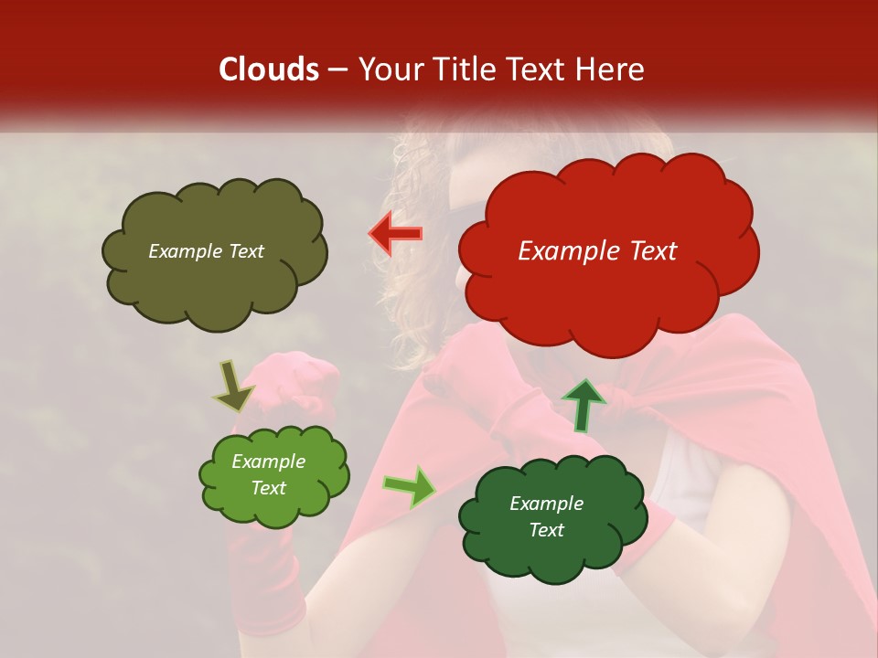 Electric Cool Air PowerPoint Template