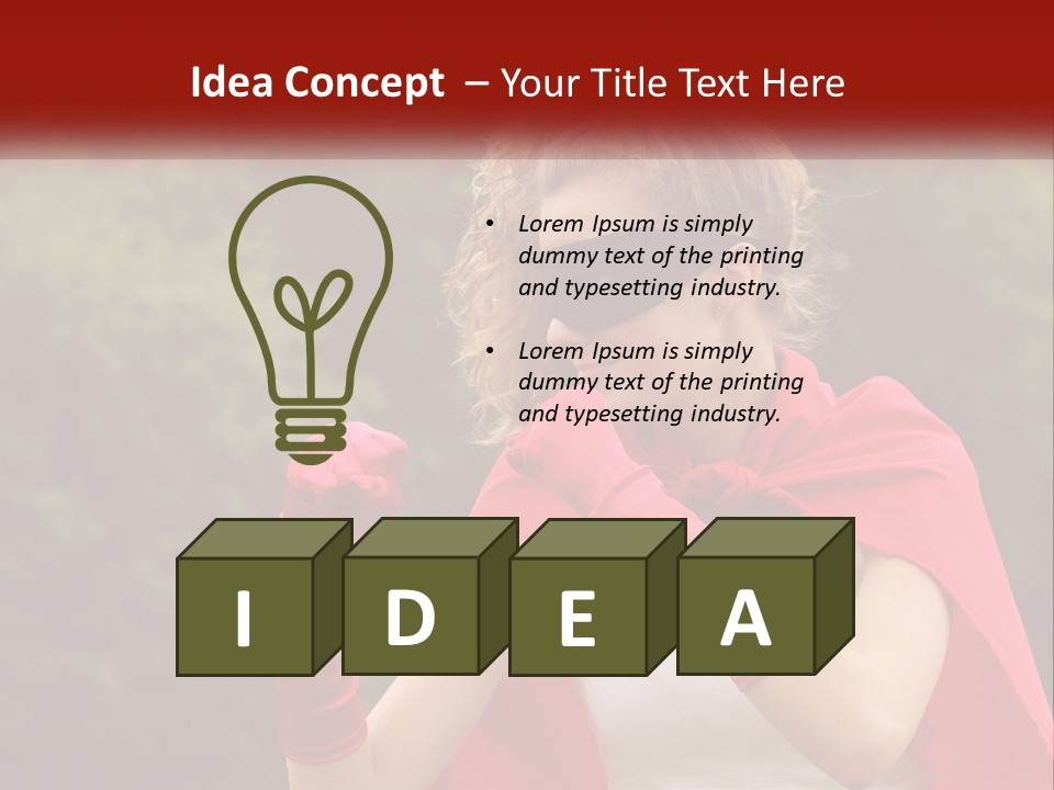 Electric Cool Air PowerPoint Template