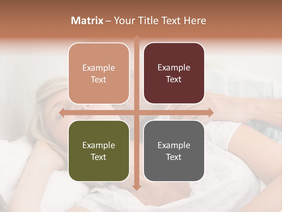 White Ventilation Switch PowerPoint Template