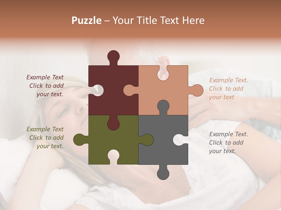 White Ventilation Switch PowerPoint Template