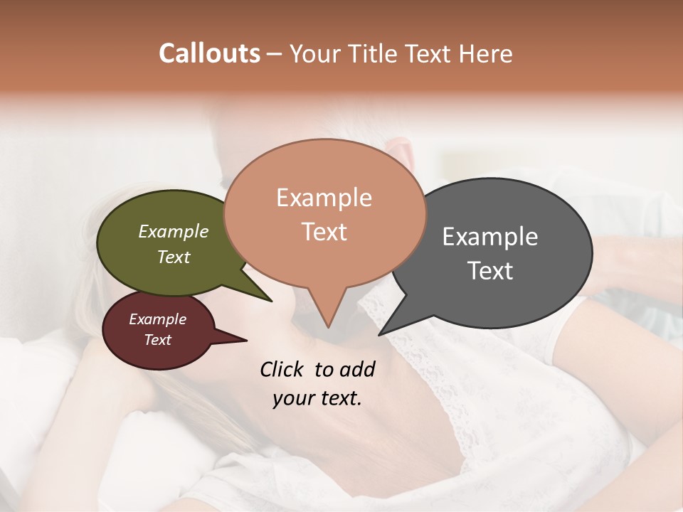 White Ventilation Switch PowerPoint Template