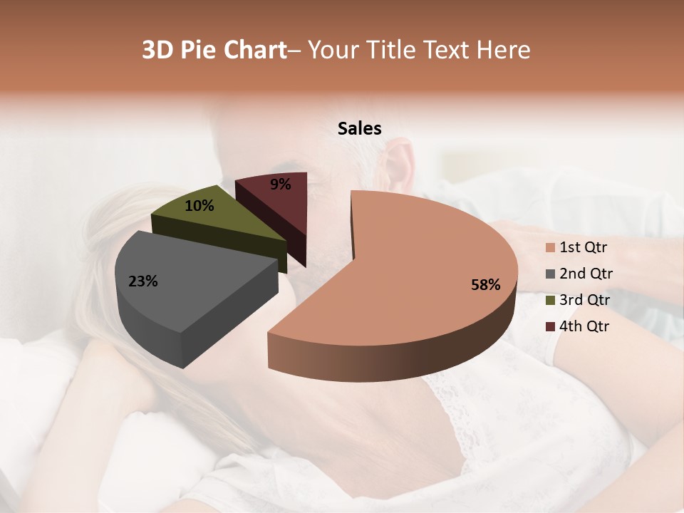 White Ventilation Switch PowerPoint Template