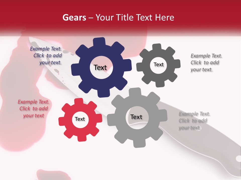 Cold Energy Power PowerPoint Template