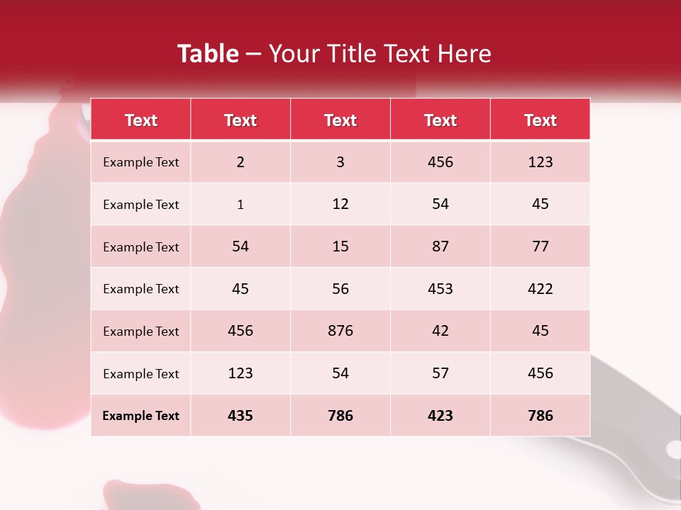 Cold Energy Power PowerPoint Template