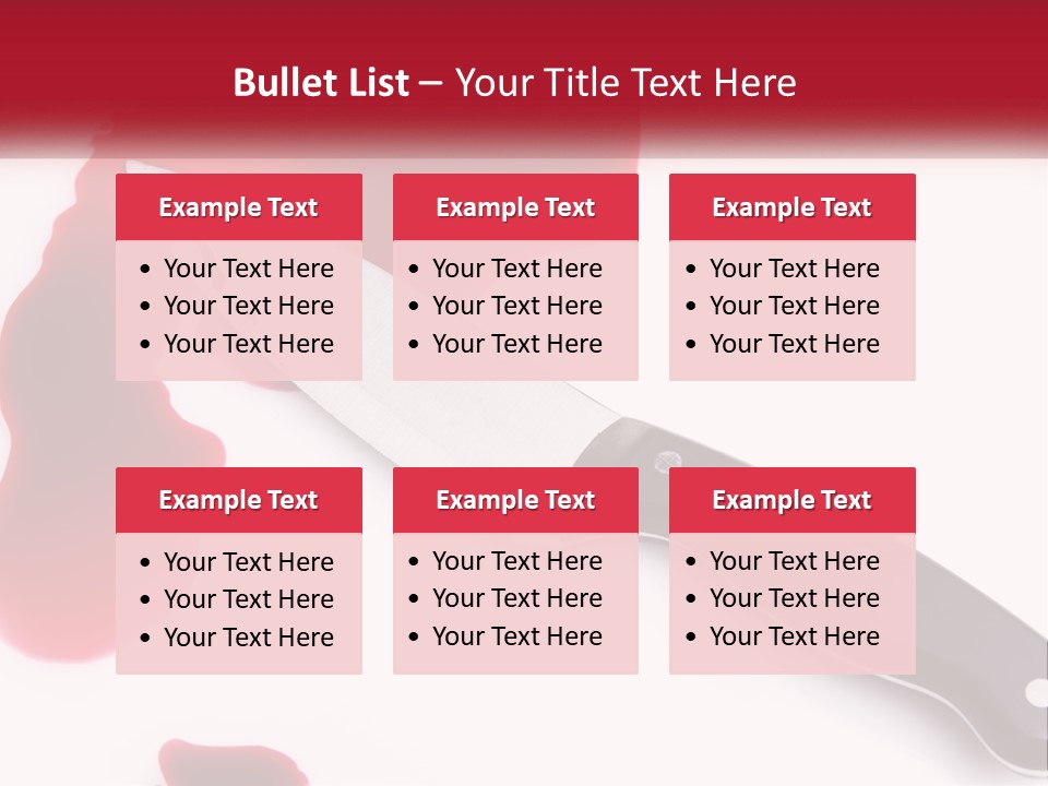 Cold Energy Power PowerPoint Template