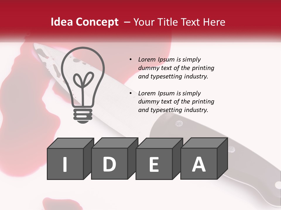 Cold Energy Power PowerPoint Template