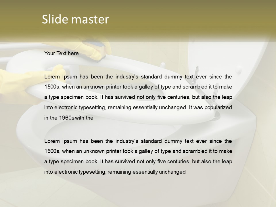 Electricity Remote Industry PowerPoint Template