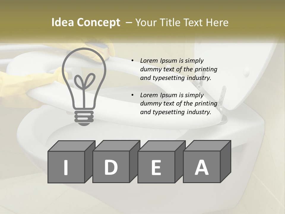 Electricity Remote Industry PowerPoint Template