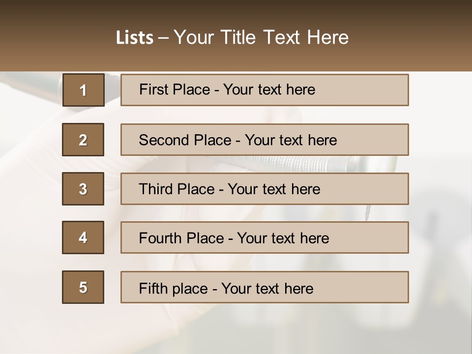 Power Switch Cool PowerPoint Template
