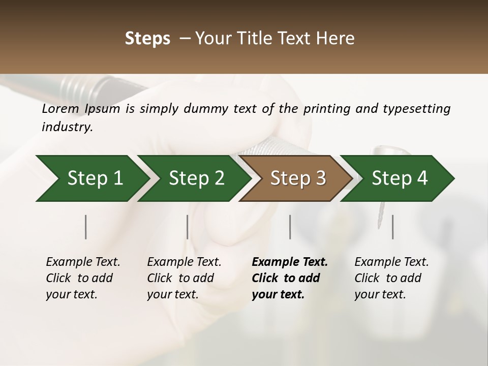 Power Switch Cool PowerPoint Template