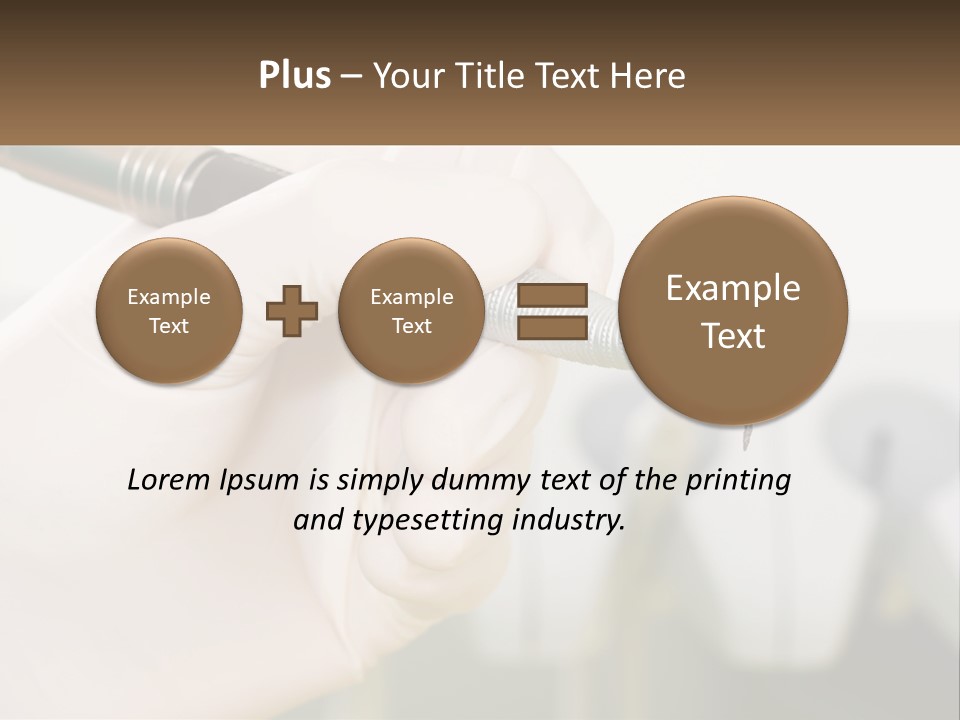 Power Switch Cool PowerPoint Template