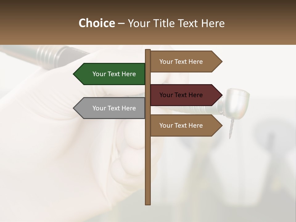 Power Switch Cool PowerPoint Template