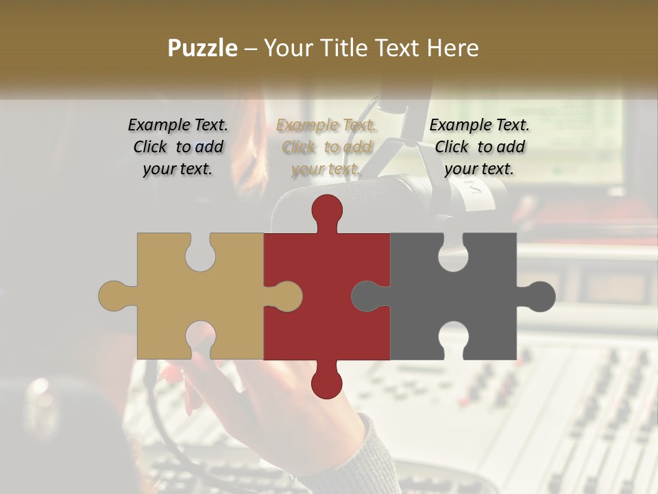 Part Condition Supply PowerPoint Template