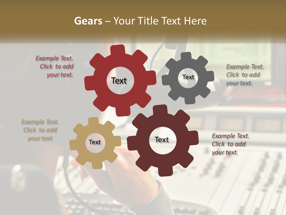 Part Condition Supply PowerPoint Template