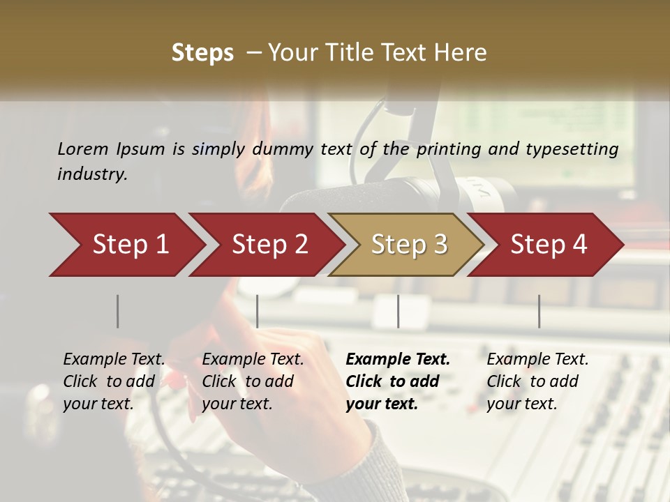 Part Condition Supply PowerPoint Template