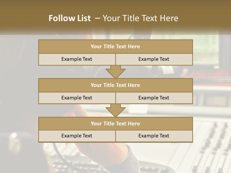 Part Condition Supply PowerPoint Template