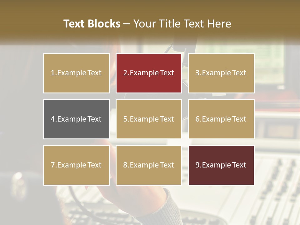 Part Condition Supply PowerPoint Template