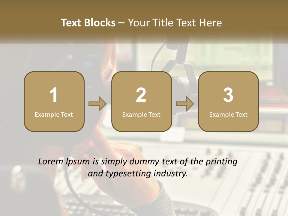 Part Condition Supply PowerPoint Template