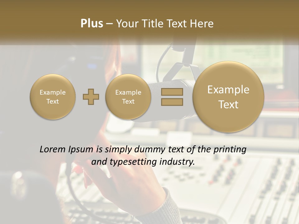Part Condition Supply PowerPoint Template
