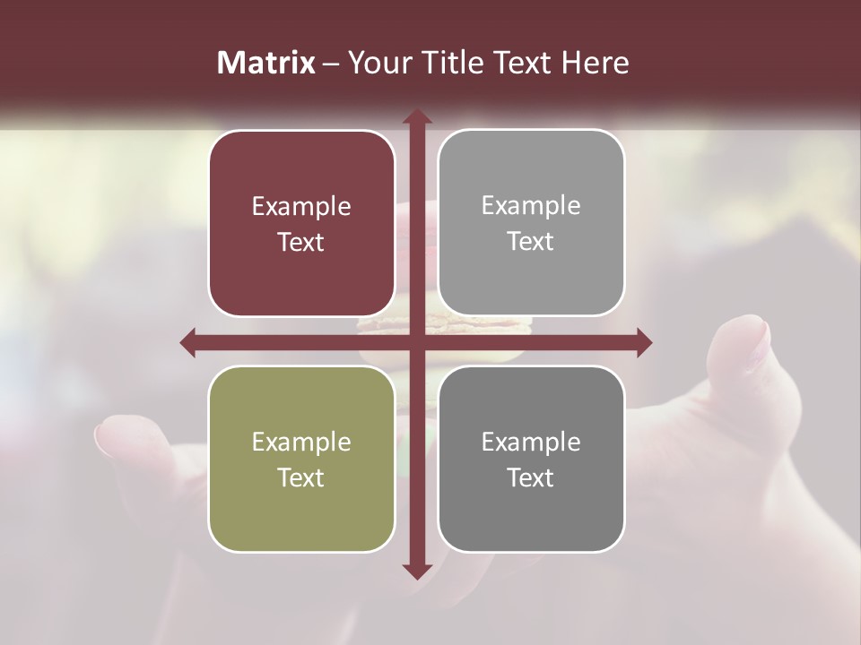White Switch Unit PowerPoint Template