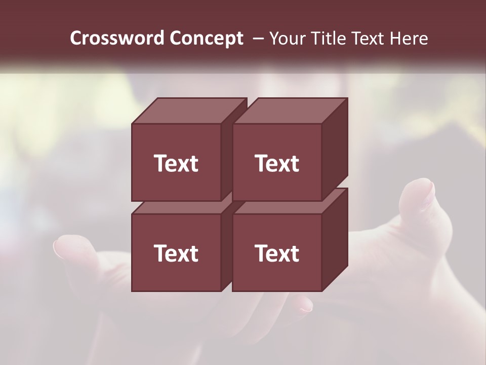 White Switch Unit PowerPoint Template
