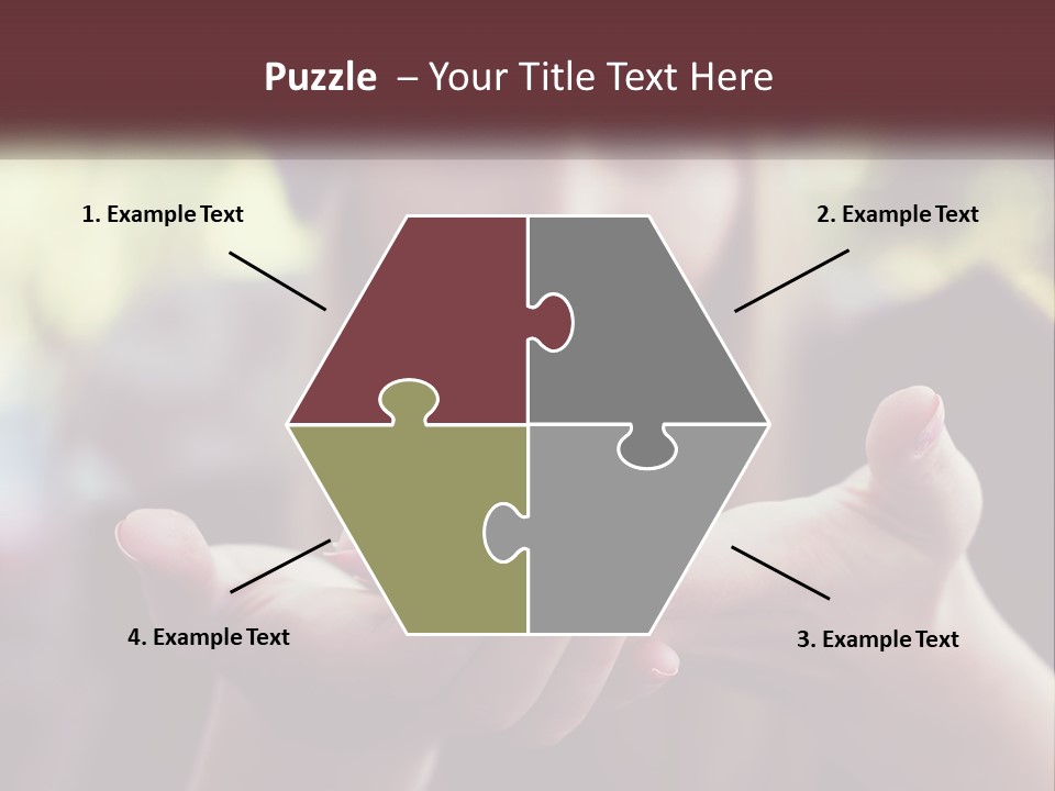 White Switch Unit PowerPoint Template