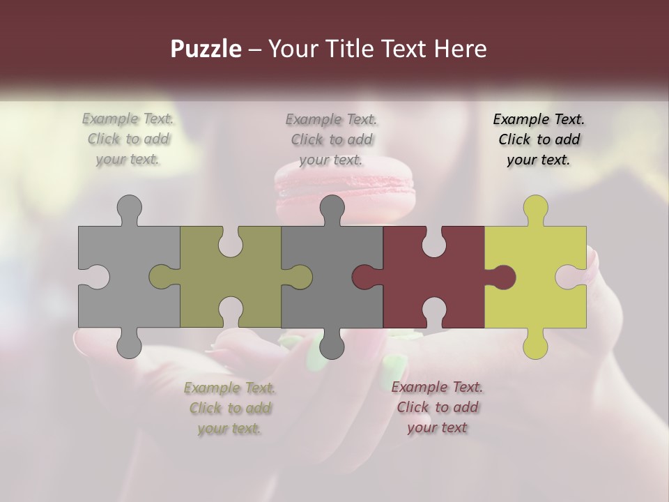 White Switch Unit PowerPoint Template