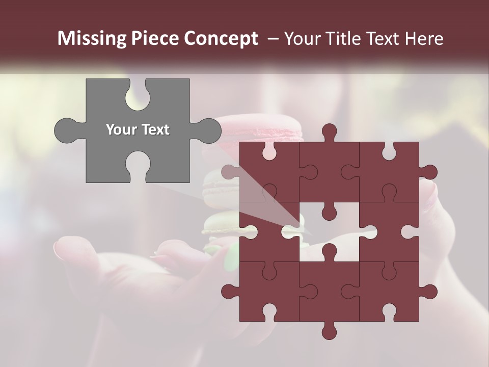 White Switch Unit PowerPoint Template