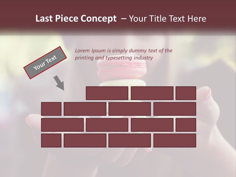 White Switch Unit PowerPoint Template