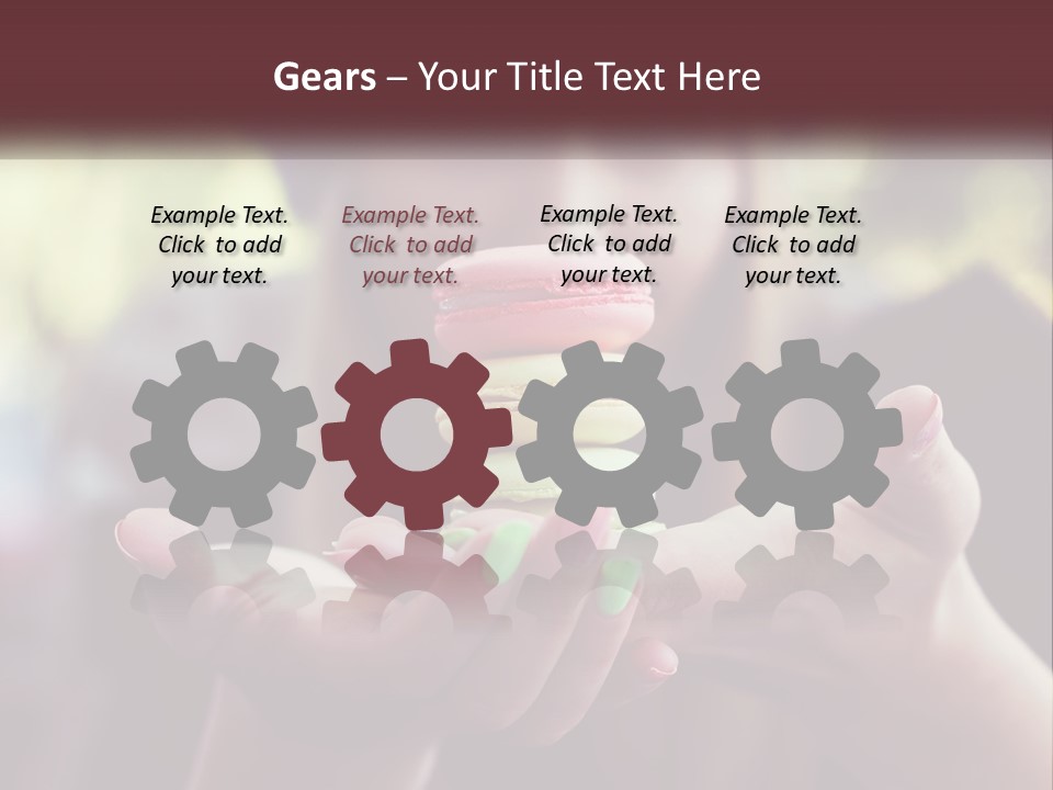 White Switch Unit PowerPoint Template