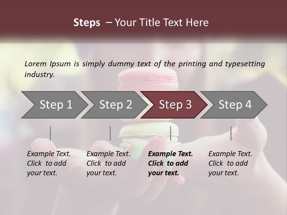 White Switch Unit PowerPoint Template