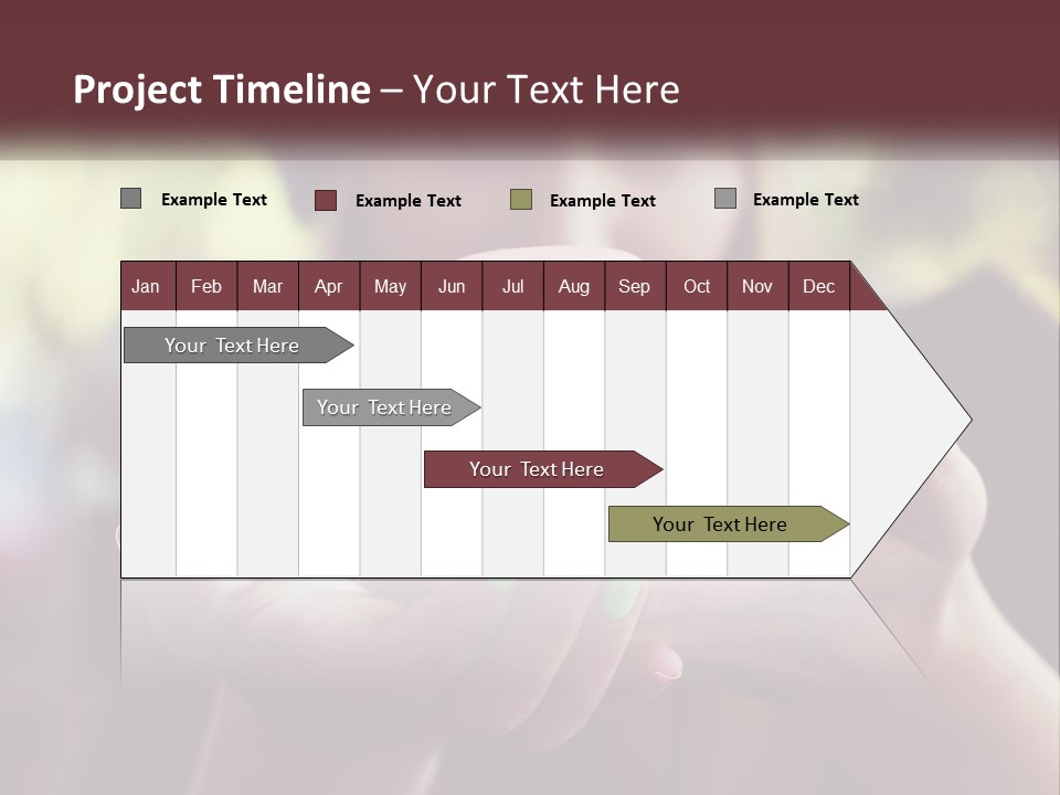 White Switch Unit PowerPoint Template