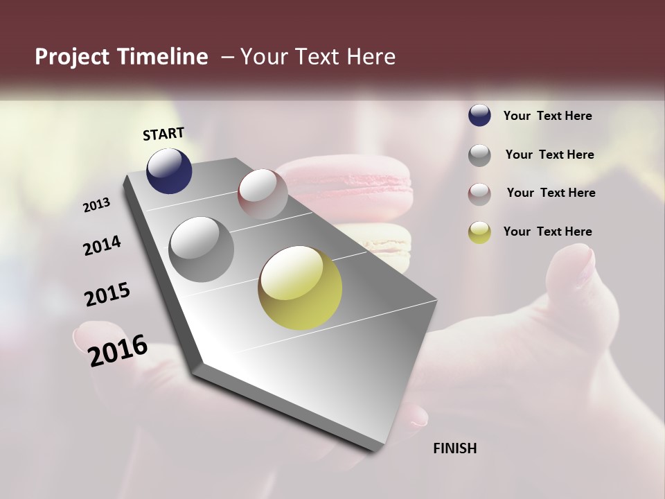 White Switch Unit PowerPoint Template